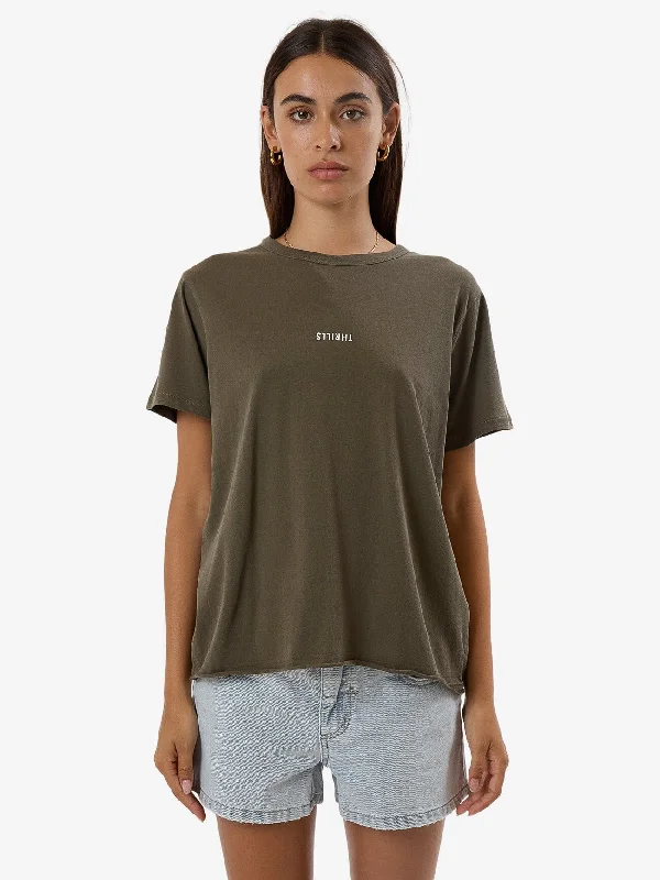 Minimal Thrills Relaxed Tee - Tarmac