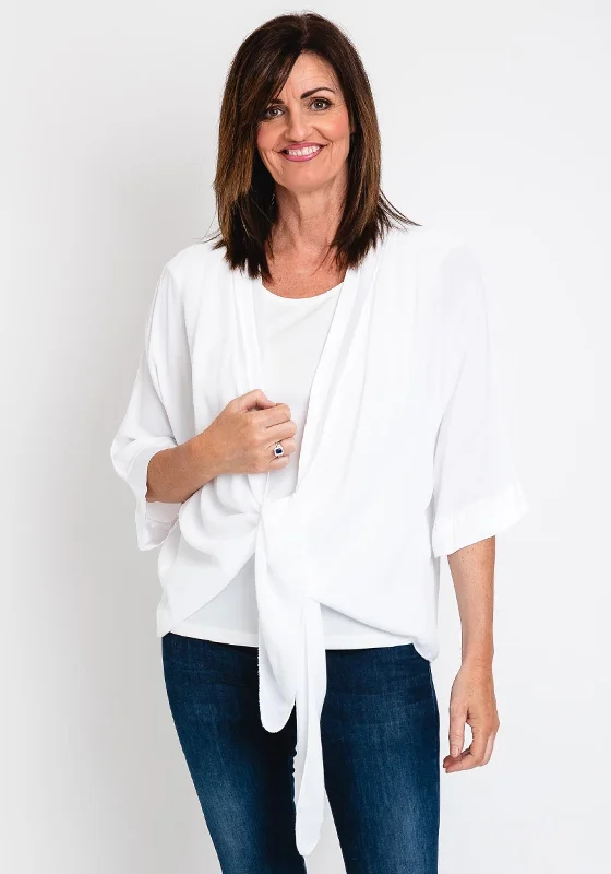 d.e.c.k. by Decollage One Size Wrap Layer Top, White