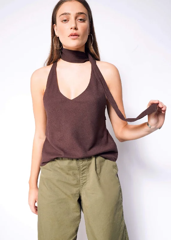 The Empower Linen Adjustable Cami