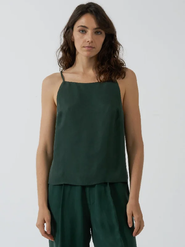 Manhatten Camisole - Deep Emerald