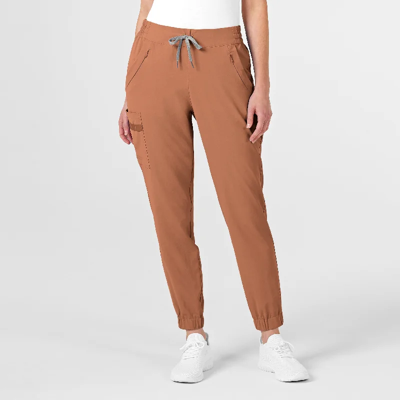 RENEW Women's Jogger Scrub Pant - Clay