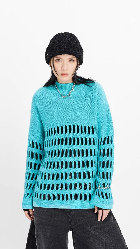 Hole Knitted Sweater