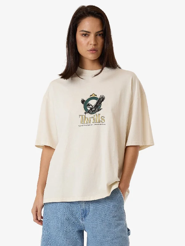 Royalty Oversized Tee - Heritage White