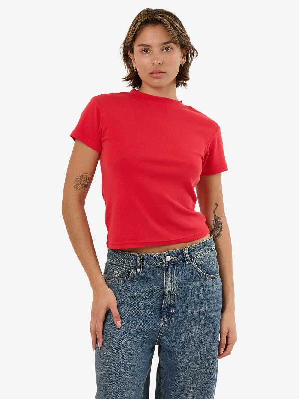 Thrills Boy Tee - Flame Red