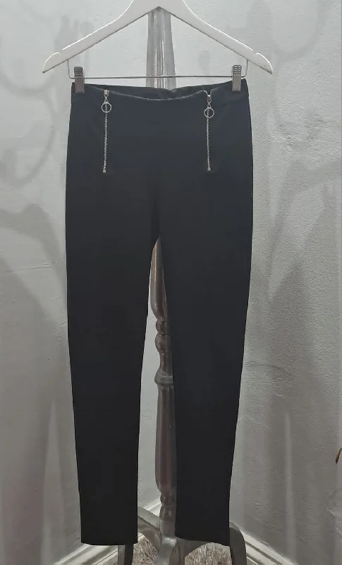 Zip Detail Leggings (Small)