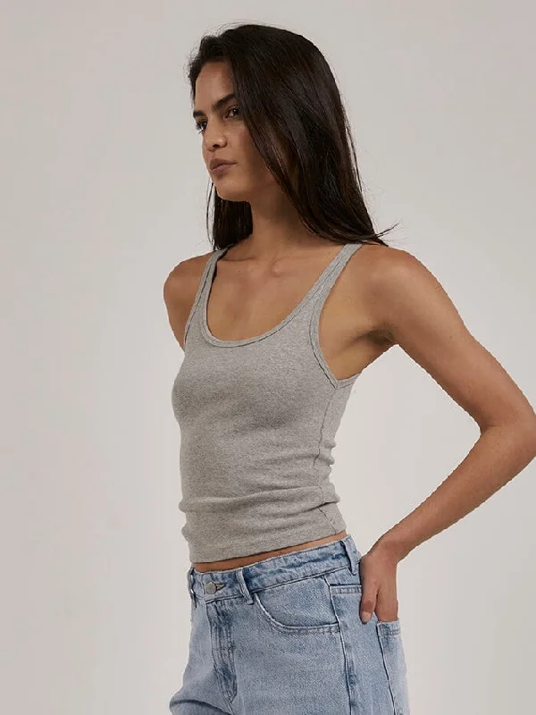 Sydney Plunge Tank - Grey Marle