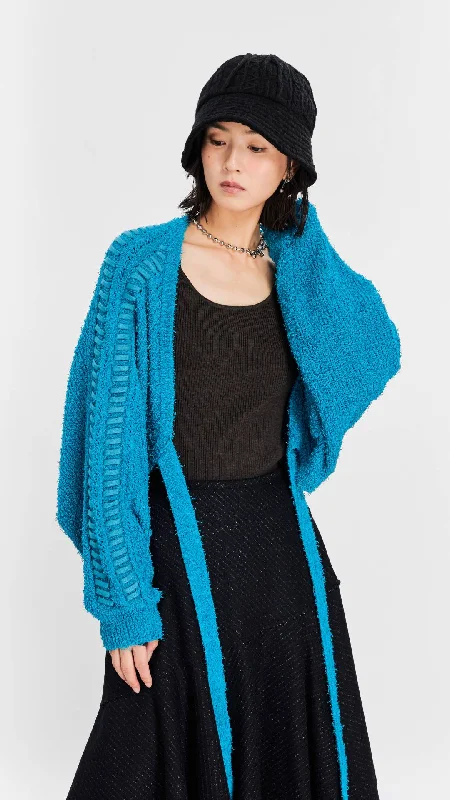 Feather Yarn Cardigan