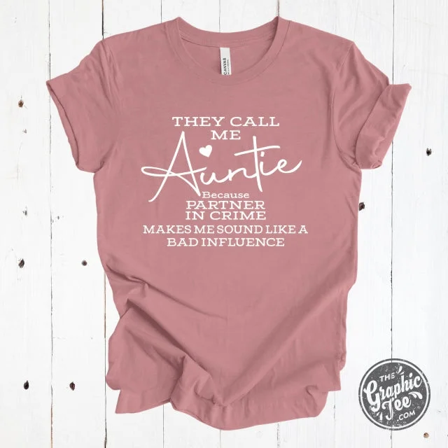 They Call Me Auntie Short Sleeve Tee