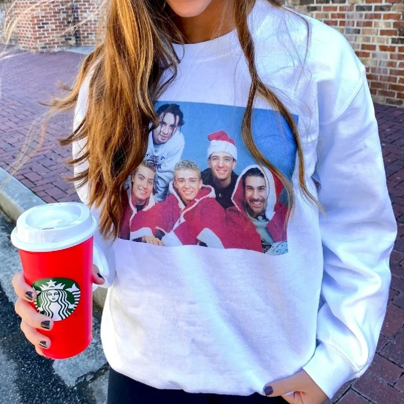 NSYNC 'Happy Holidays' Crewneck Sweatshirt