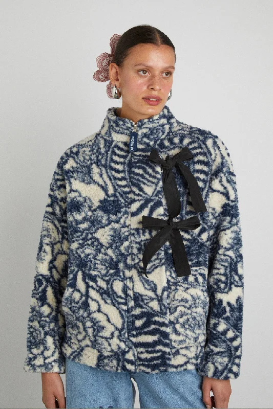 ingrid borg jacket - vase print