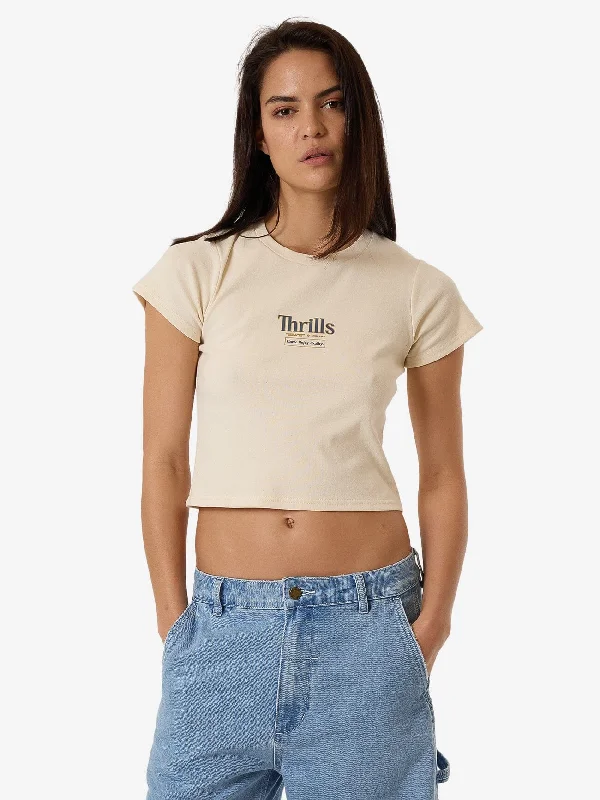 Higher Road Mini Tee - Unbleached