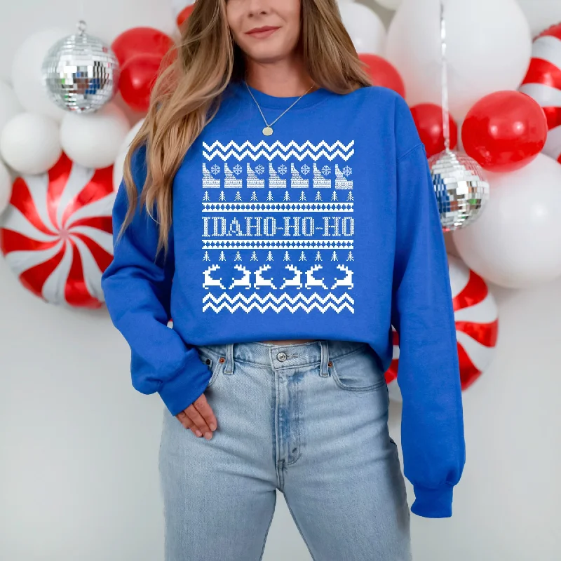 Idaho Ugly Sweater Sweatshirt Gildan & Bella Canvas