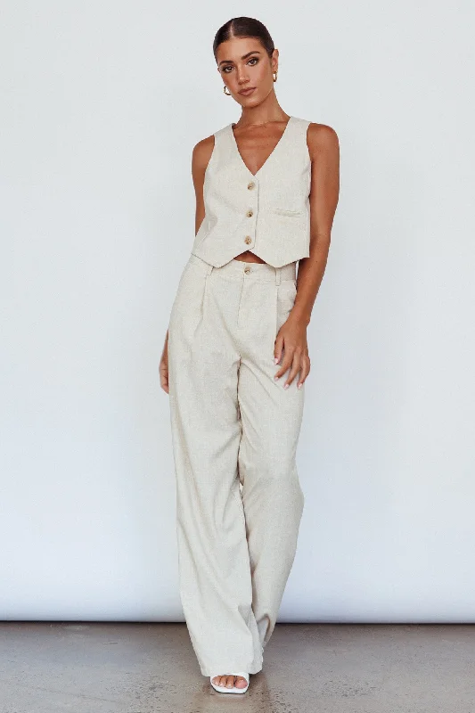 Times Square Trouser Pants Natural