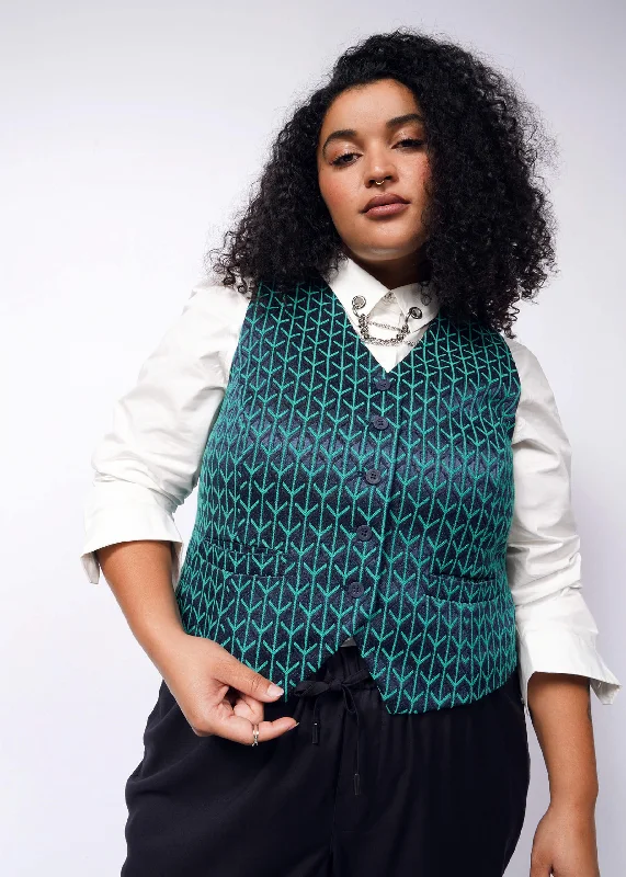 The Empower Jacquard Vest