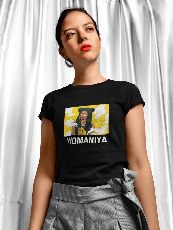 " WOMANIYA " - HALF-SLEEVE T-SHIRT