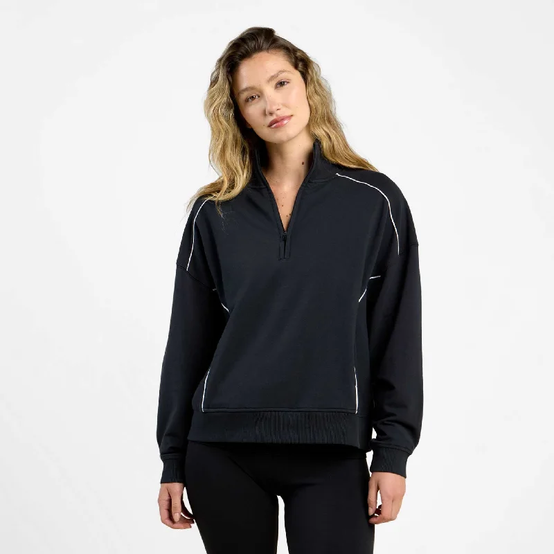 CloudTech Quarter-Zip | Black