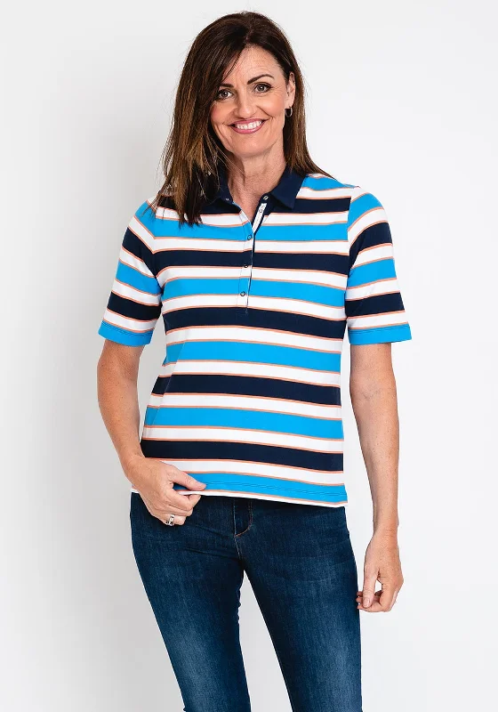 Rabe Striped Polo Shirt, Multi